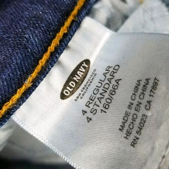 Old Navy Medium Wash Stretch Boot Cut Jeans Size 4 - Picture 6 of 8